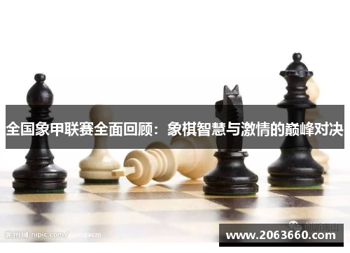 全国象甲联赛全面回顾：象棋智慧与激情的巅峰对决